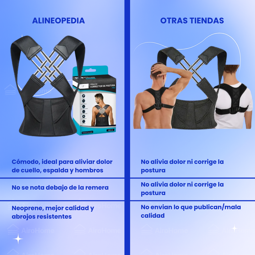 AlineoPedia® - Corrector de Postura